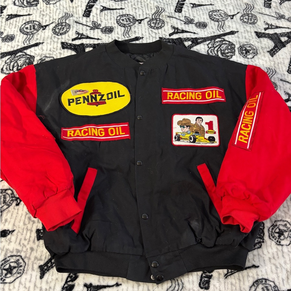 🚨🔥Vintage 80s Westark Red Size L Jacket Bomber